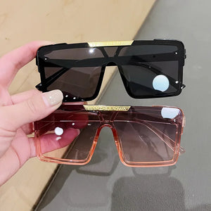 Kid's Resin Frame Acrylic Lens Square Shaped UV400 Sunglasses