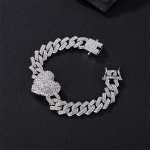 Men's Metal Zinc Alloy Toggle-Clasps Hip-Hop Geometric Bracelet