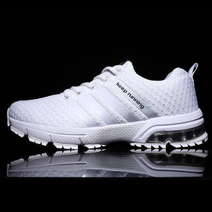 Men's Breathable Mesh Fitness Running Sports Lace Up Sneakers