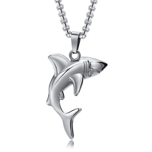 Men's Metal Stainless Steel Link Chain Trendy Animal Shape Necklace