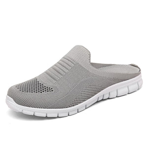 Women's Stretch Fabric Round Toe Slip-On Closure Casual Slippers