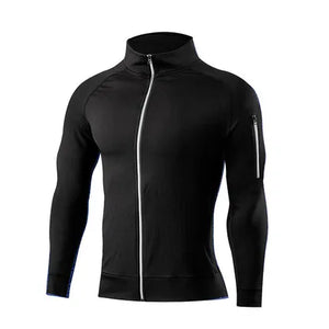 Men's Polyester Full Sleeve Breathable Workout Sports Wear Shirt