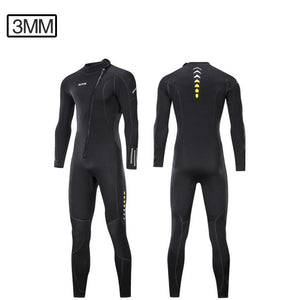 Men's O-Neck Neoprene Full Sleeve One-Piece Scuba Diving Suit