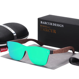 Men's Plastic Frame TAC Lenses Square Shaped UV400 Sunglasses