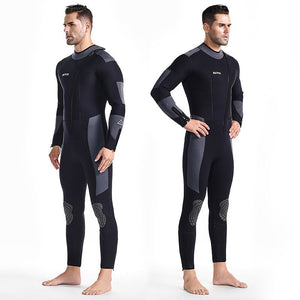 Men's O-Neck Neoprene Full Sleeve One-Piece Scuba Diving Suit