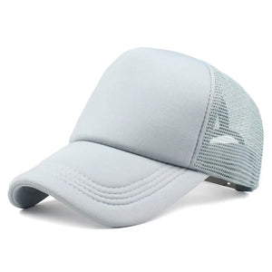 Men's Cotton Adjustable Strap Solid Pattern Snapback Baseball Cap