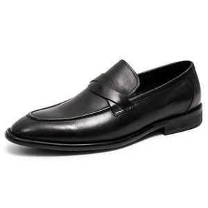 Men's PU Round Toe Slip-On Closure Breathable Casual Wear Shoes