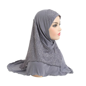 Women's Arabian Polyester Quick-Dry Patchwork Luxury Scarfs