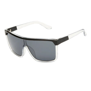 Men's Polycarbonate Frame Square Shaped Trendy UV400 Sunglasses