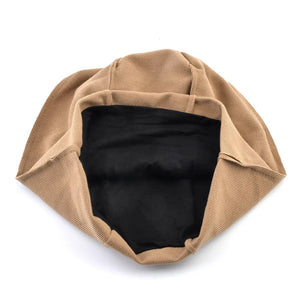 Men's Polyester Solid Pattern Double Layer Hip Hop Casual Caps