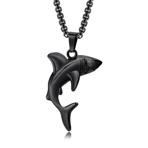 Men's Metal Stainless Steel Link Chain Trendy Animal Shape Necklace