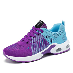 Women's Breathable Mesh Casual Wear Running Lace-Up Sneakers
