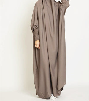 Women's Arabian Polyester Full Sleeves Solid Casual Wear Abayas