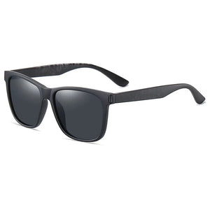 Men's TR-90 Frame TAC Lens Square Shape Polarized Sunglasses