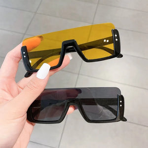 Kid's Polycarbonate Frame Square Shaped Luxury UV400 Sunglasses