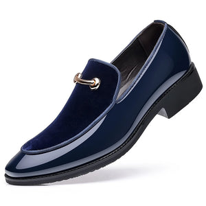 Men's PU Pointed Toe Slip-On Closure Formal Wear Wedding Shoes