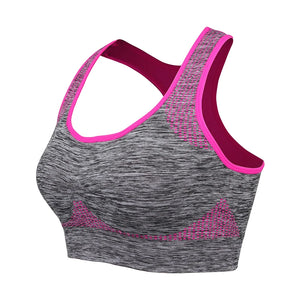 Women's Spandex O-Neck Sleeveless Breathable Yoga Gym Wear Tops