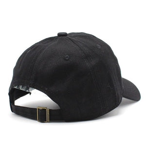 Men's Cotton Adjustable Strap Casual Wear Denim Baseball Cap