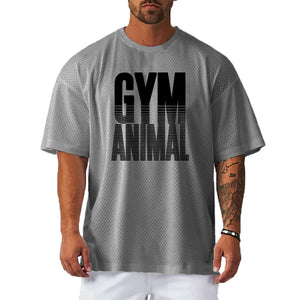 Men's O-Neck Short Sleeve Quick Dry Compression Gym Wear Shirt