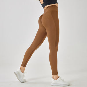 Women's Nylon Elastic Waist Closure Breathable Yoga Wear Legging