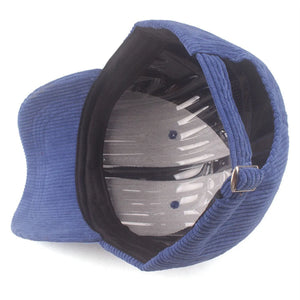 Men's Cotton Adjustable Strap Sun Protection Casual Baseball Cap
