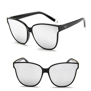 Women's Cat Eye Polycarbonate Frame UV Protection Sunglasses