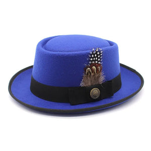 Women's Wool Solid Pattern Breathable Casual Wear Elegant Hat