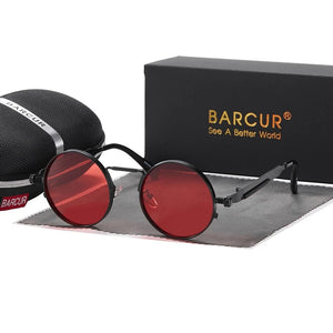 Men's Stainless Steel Frame TAC Lens Polarized Trendy Sunglasses