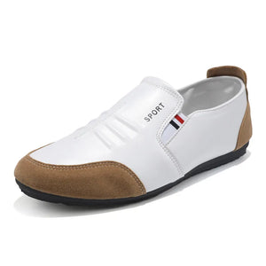 Men's PU Round Toe Slip-On Closure Casual Mixed Colors Loafers
