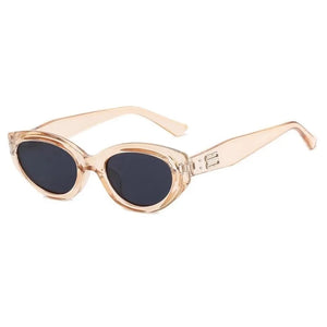 Women's Cat Eye Polycarbonate Frame Vintage UV400 Sunglasses