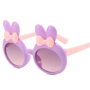 Kid's Polycarbonate Frame Round Shaped UV Protection Sunglasses