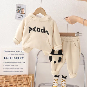 Kid's Cotton Full Sleeve Pullover Closure Cartoon Pattern Clothes