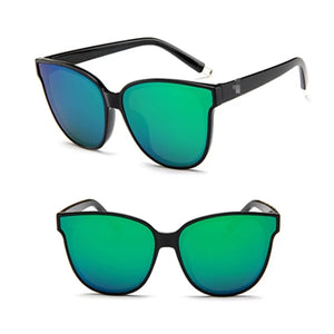 Women's Cat Eye Polycarbonate Frame UV Protection Sunglasses