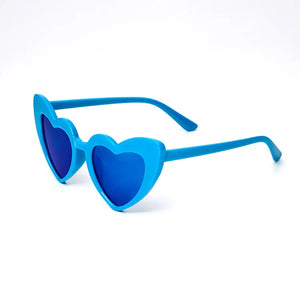 Kid's Polycarbonate Frame Heart Shaped Vintage UV400 Sunglasses