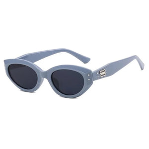 Women's Cat Eye Polycarbonate Frame Vintage UV400 Sunglasses