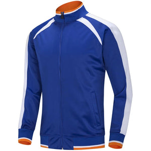 Men's Polyester Full Sleeve Zipper Closure Mixed Colors Jacket