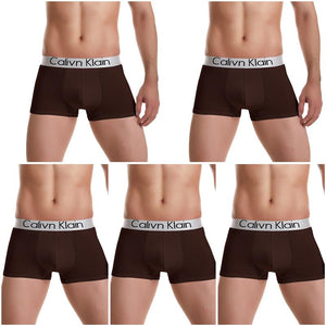 Men's Polyester Quick Dry Breathable Letter Pattern Boxer Shorts