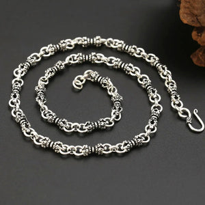 Women's 100% 925 Sterling Silver Link Chain Pendant Necklace