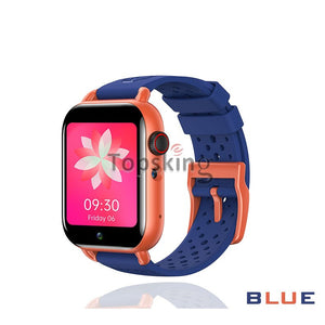 Kid's Silica Gel Water-Resistant Square Shaped Smart Wristwatch