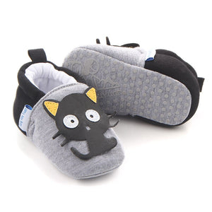 Baby's Cotton Round Toe Quick-Dry Cartoon Pattern Casual Shoes