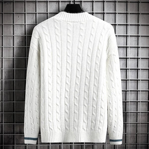 Men's Acrylic V-Neck Full Sleeve Single Breasted Winter Sweater
