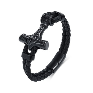 Men's Metal Stainless Steel Magnet Clasp Wristband Bracelet