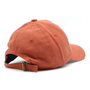Men's Cotton Adjustable Strap Sun Protection Printed Baseball Cap
