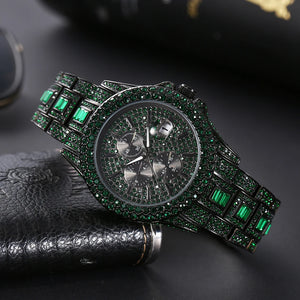 Men's Automatic Stainless Steel Buckle Clasp Mechanical Watches