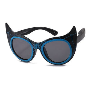 Kid's Acetate Frame Cat Eye Shape Polarized UV400 Sunglasses