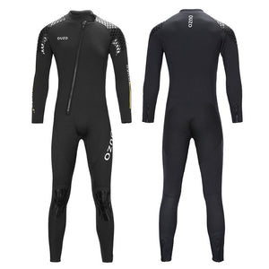 Men's Round Neck Long Sleeve One-Piece Scuba Winter Diving Suit