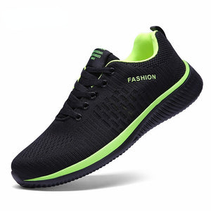 Men's Breathable Mesh Fitness Running Sports Lace Up Sneakers