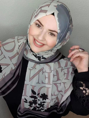 Women's Arabian Acetate Quick-Dry Head Wrap Casual Wear Hijabs