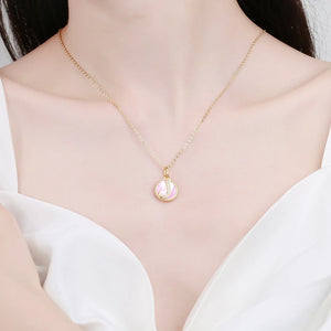 Women's Tibetan Silver Geometric Luxury Engagement Necklace