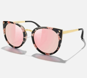 Kid's Cat Eye Plastic Frame Polarized UV400 Protection Sunglasses